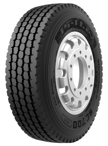 Шина вантажна PETLAS 12 R22.516PR SC700 TL 152/148K (71306, 8680830020915)